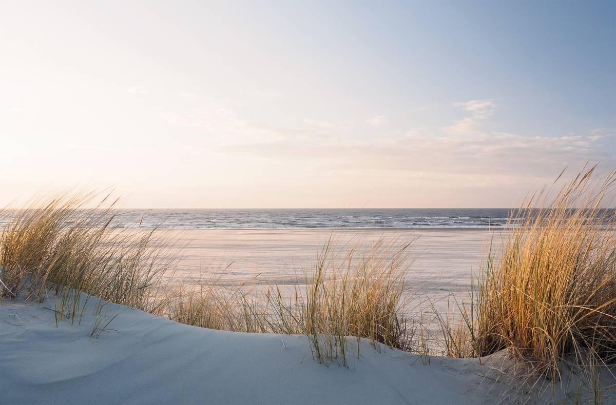 Keilrahmenbild Strand B/L: ca. 118x78 cm