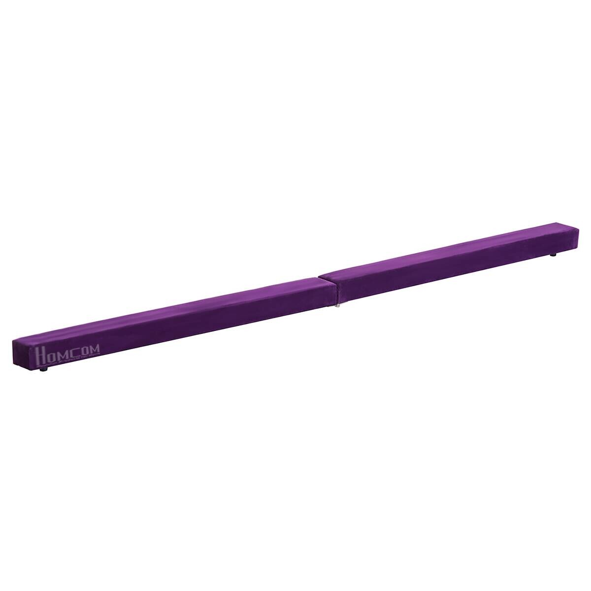 HOMCOM Schwebebalken violett Kiefer B/H/L: ca. 10x6,5x210 cm