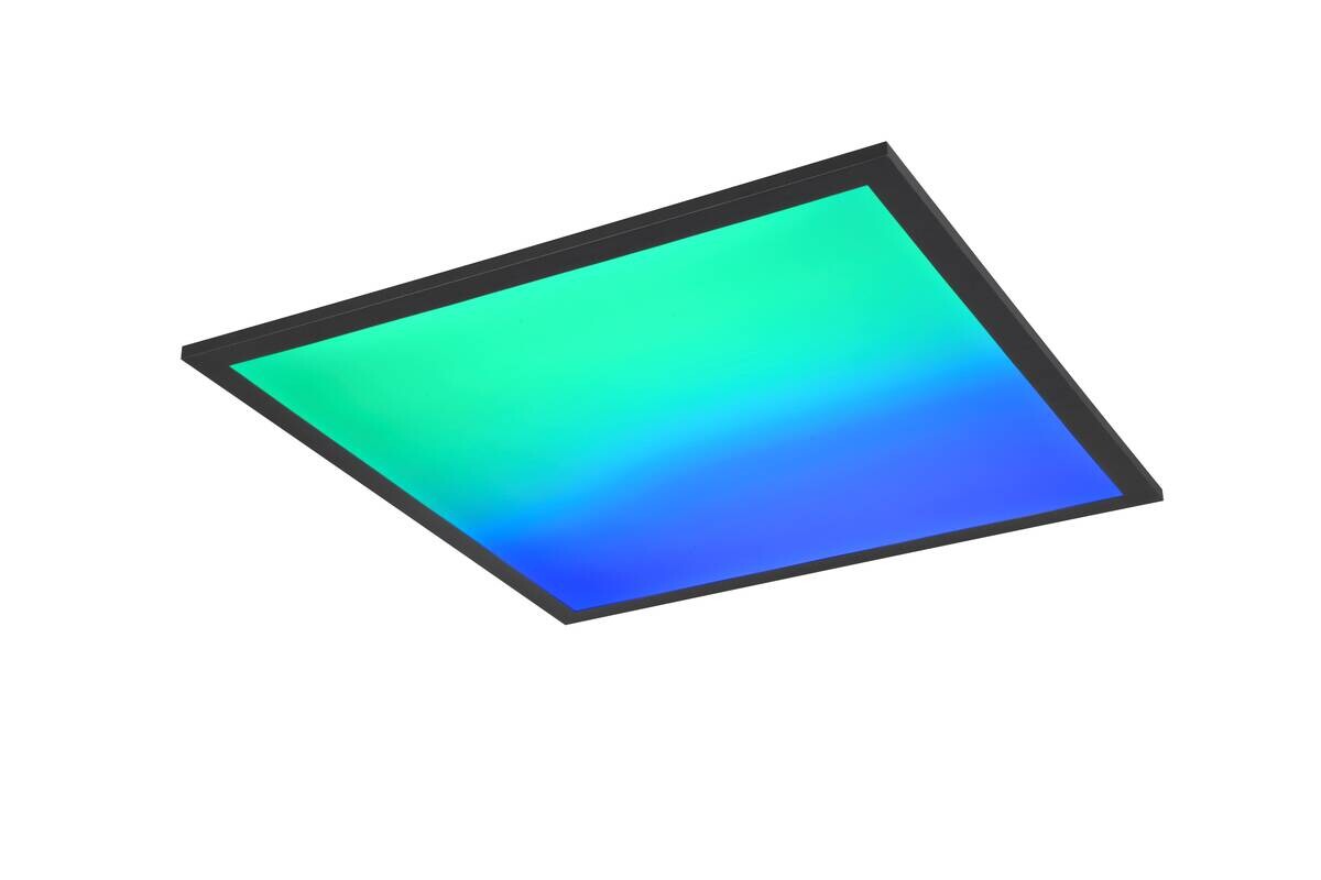 Reality LED-Deckenleuchte Beta R67664532 schwarz Metall B/H/T: ca. 44,5x50x44,5 cm 1 Brennstellen