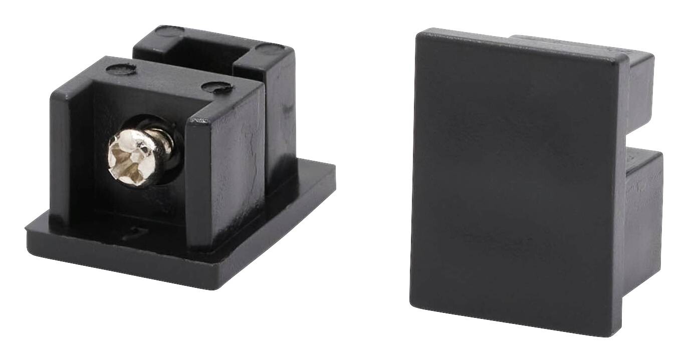 ondeco Endkappe smart schwarz Kunststoff 1.0 Läufe