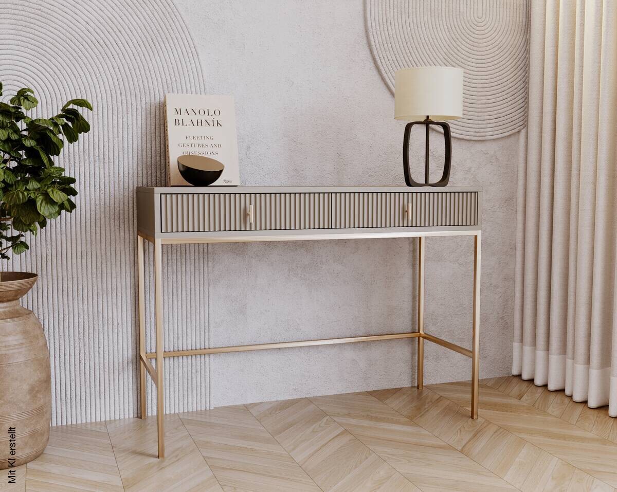 Schminktisch IMAGGIORE Cashmere B/H/T: ca. 104,2x77x50 cm