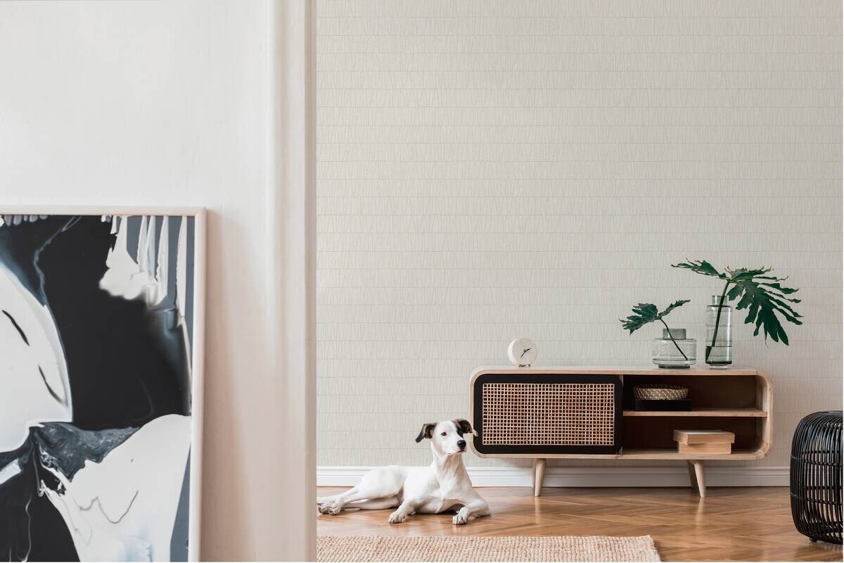 A.S.Creation Vliestapete gold weiß B/H/D: ca. 53x1005x8,4 cm