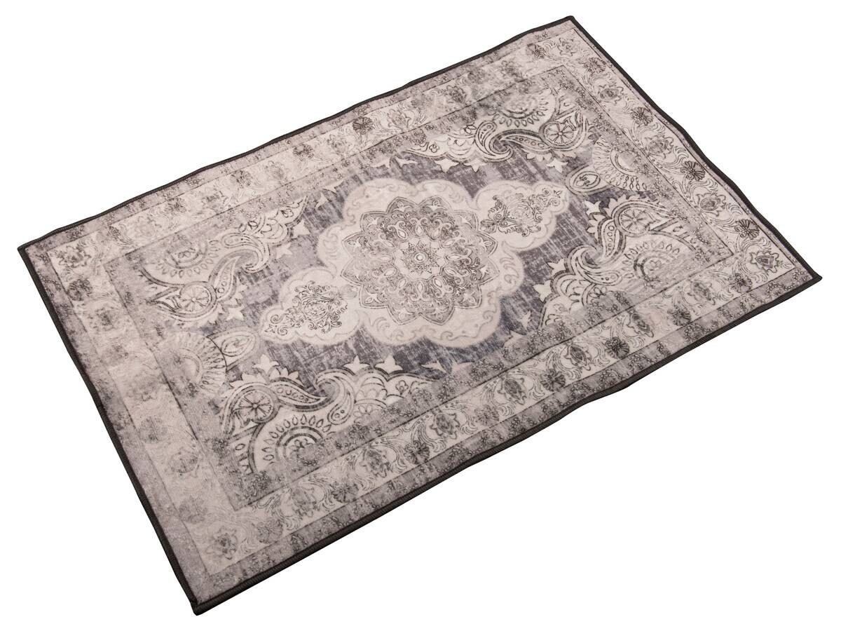 Badvorleger dunkelbeige Oberseite: 100% Polyester Unterseite: 100% Thermoplastische Elastomere B/L: ca. 80x50 cm