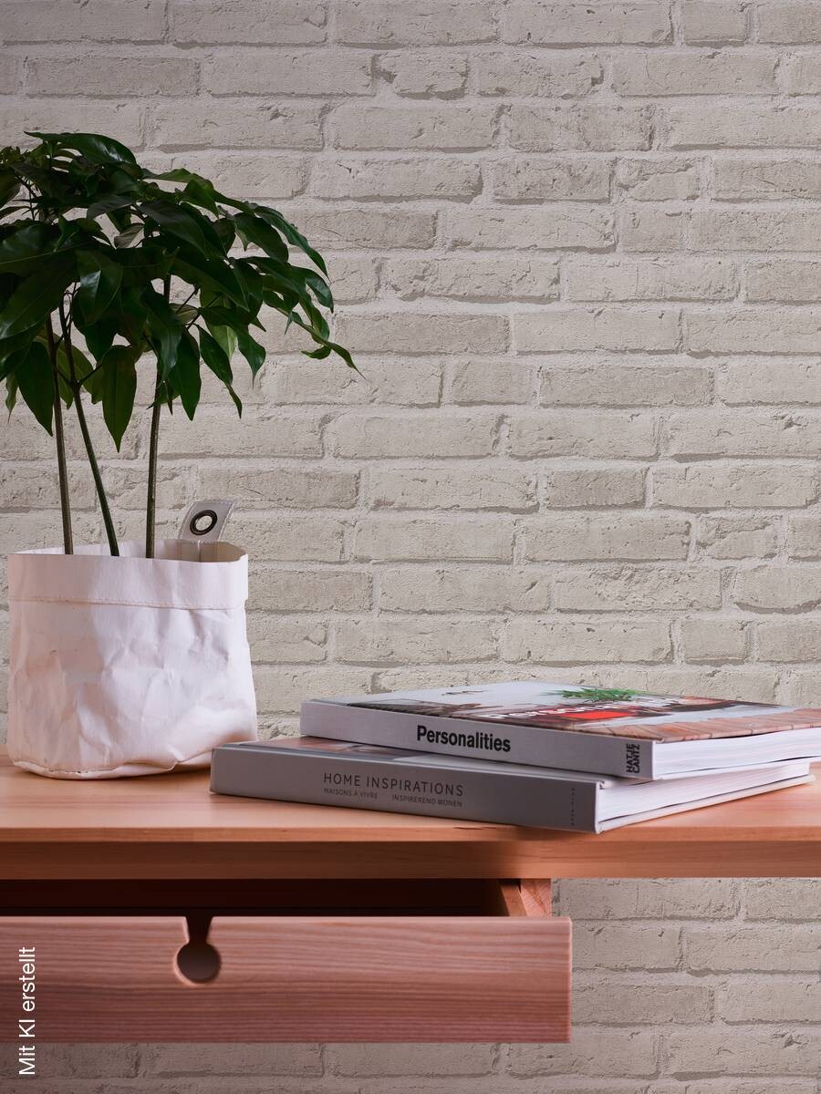 A.S.Creation Vliestapete Best of Wood`n Stone 2nd Edition Steine grau B/L: ca. 53x1005 cm
