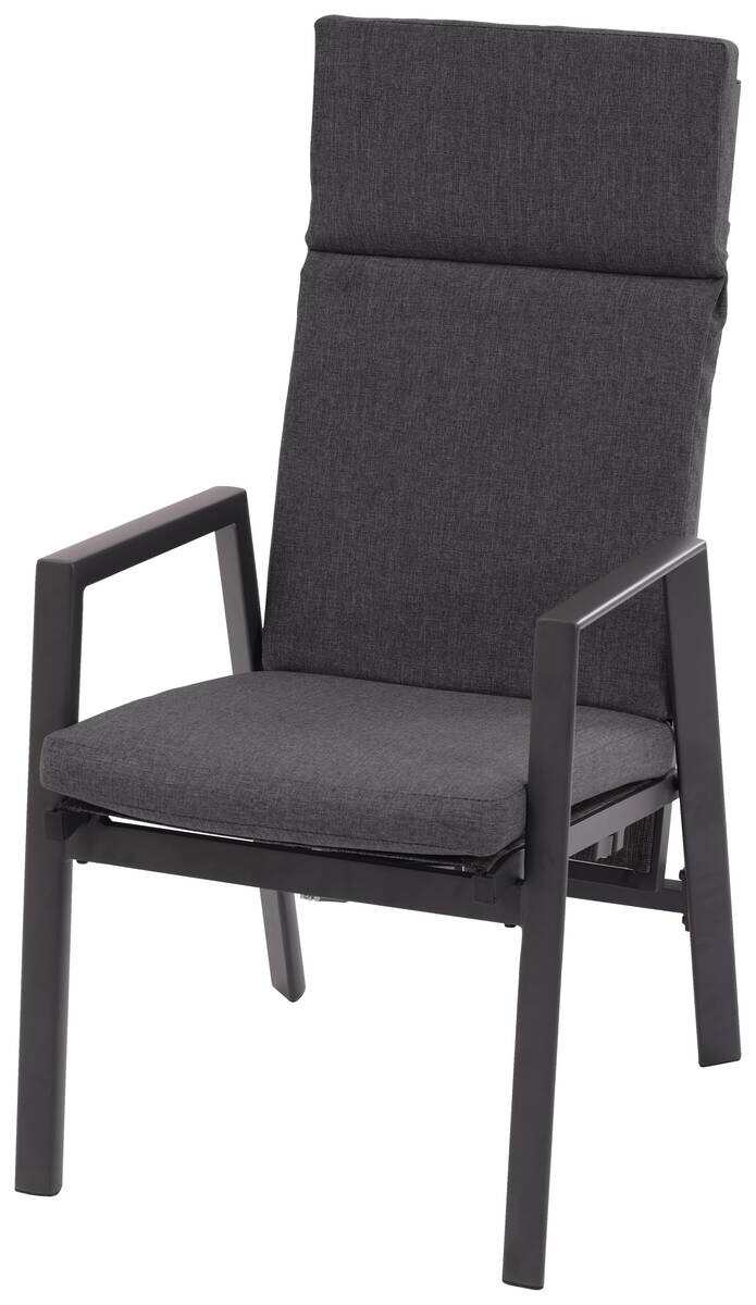 POCOline Stapelstuhl anthrazit Alu B/H/L: ca. 70x112x56 cm