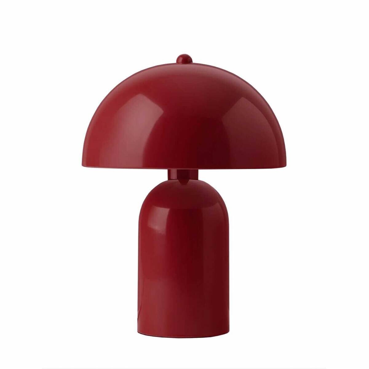 Opviq Tischleuchte rot B/H/T: ca. 25x35x25 cm E27 1 Brennstellen