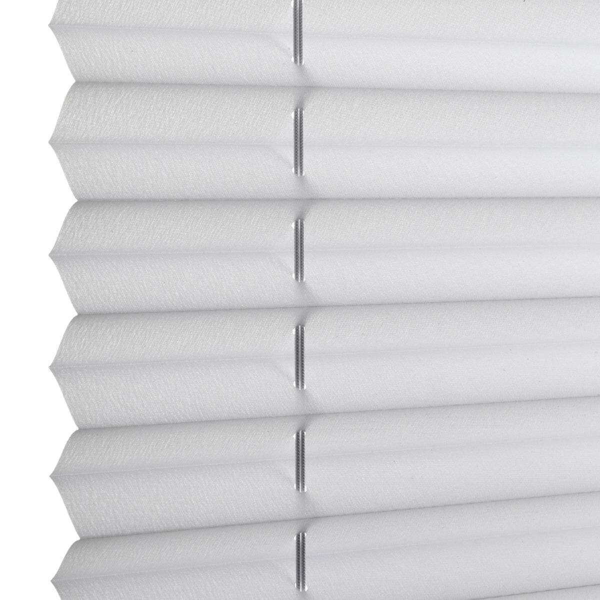 Spannplissee Easyfix Pia weiß B/L: ca. 50x130 cm