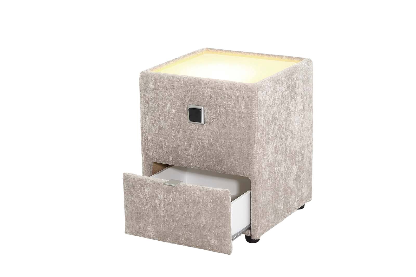 Nachtkonsole beige