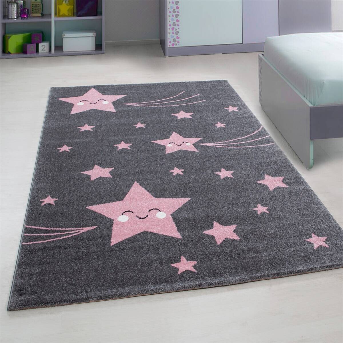 Ayyildiz Teppich KIDS pink B/L: ca. 200x290 cm