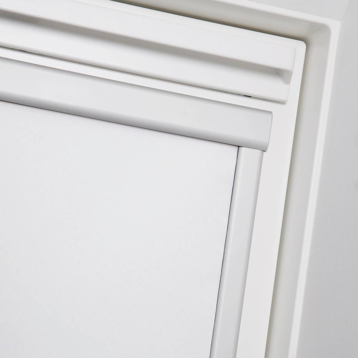 LICHTBLICK Dachfensterrollo Skylight VD weiß B/L: ca. 49,3x94 cm