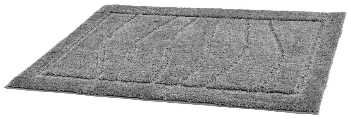 Tuffi Badematte Lasse Graphit 100% Polyester B/L: ca. 60x100 cm