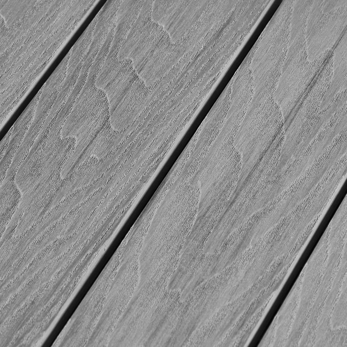 POCOline Terrassenfliese WPC, 6 Stück im Paket grau B/L: ca. 30x30 cm