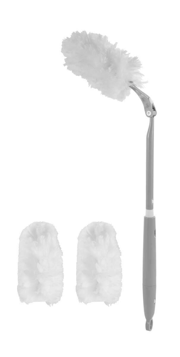 Staubwedel grau B/H/L: ca. 9,5x5x29 cm