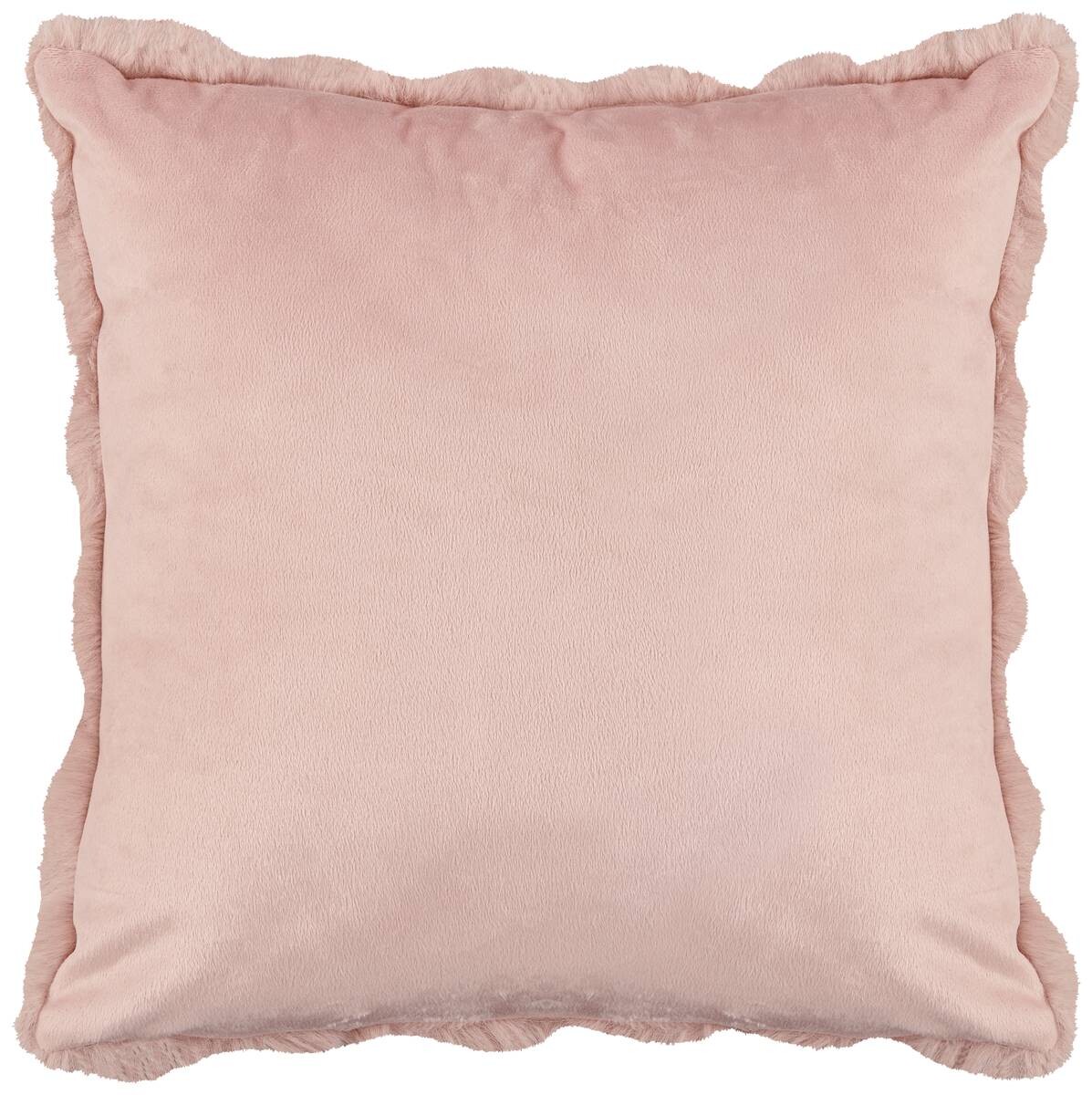 Dekokissen Pocoline rosa 100% Polyester B/L: ca. 45x45 cm