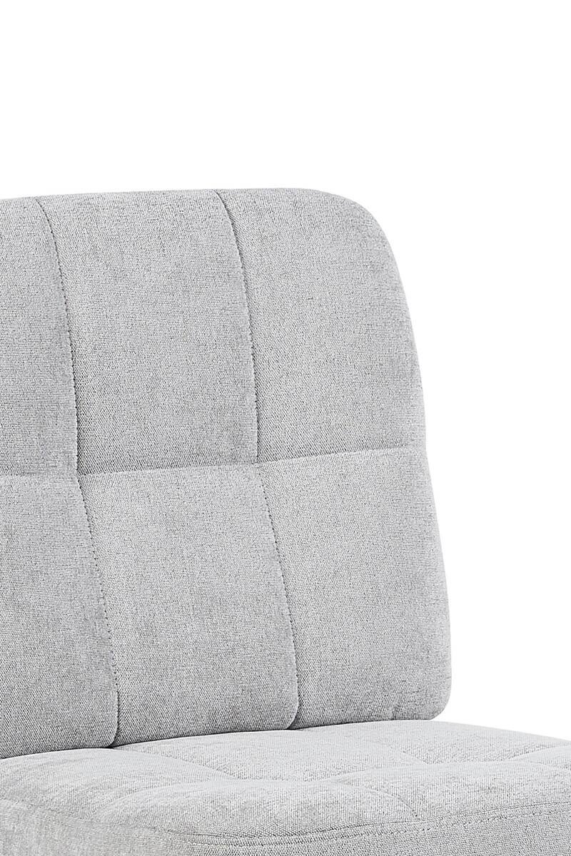 Barhocker Vila grau anthrazit Microfaser Webstoff B/H/T: ca. 43x99x59 cm