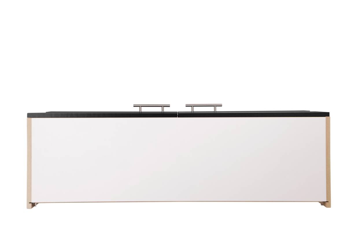 Hängeschrank Merle schwarz B/H/T: ca. 110x56x35 cm