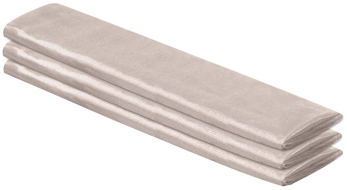 Store-Meterware silber 100% Polyester H: ca. 300 cm
