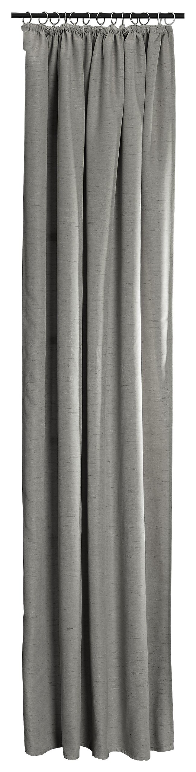 silver edition Verdunklungsvorhang Henry grau B/L: ca. 135x245 cm