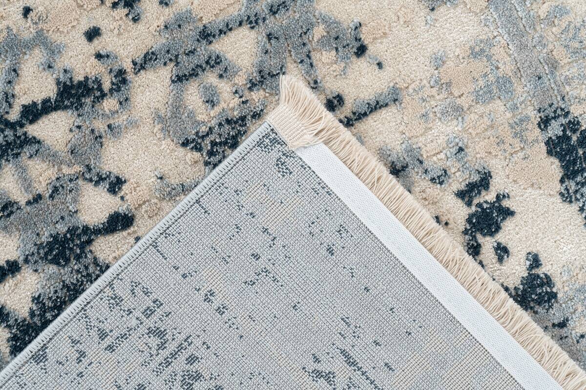 Kayoom Kurzflorteppich Adela 325 blau B/H/L: ca. 120x1,3x170 cm