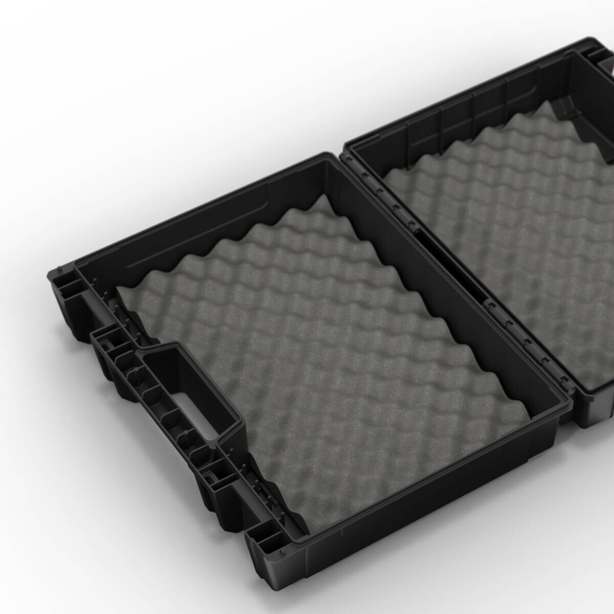 Werkzeugbox schwarz B/H/L: ca. 32x14x38,5 cm