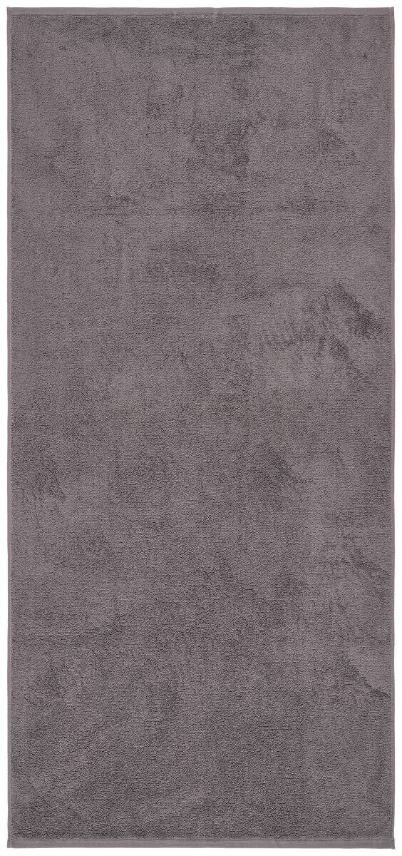 Duschtuch grau 100% Baumwolle B/L: ca. 70x140 cm