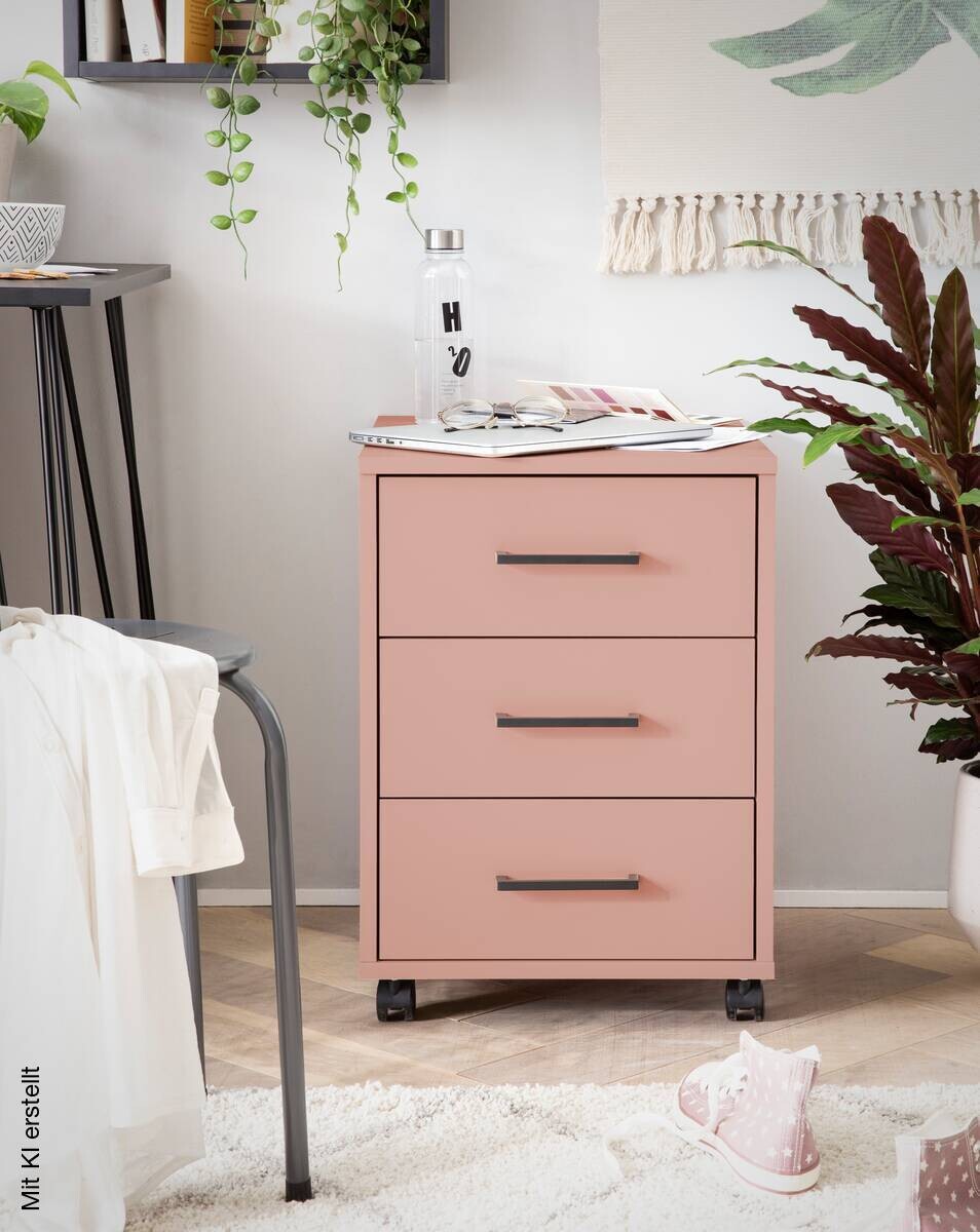 Rollcontainer Ruby apricot B/H/T: ca. 40,1x57x50 cm