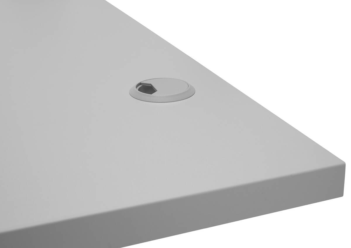 höhenverstellbarer Schreibtisch Pronto 2 weiß B/H/T: ca. 160x75x77 cm