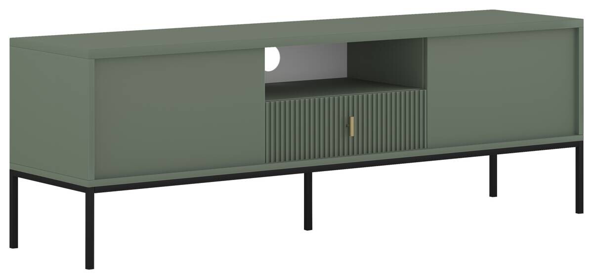 TV-Lowboard MAGIORRE grün B/H/T: ca. 154,5x52,4x39 cm