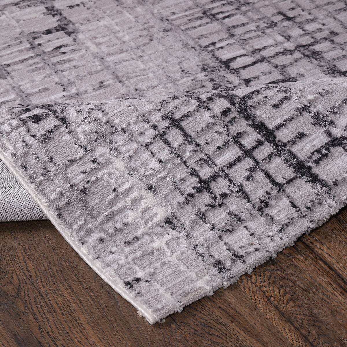 Sanat Teppich Evra hellgrau B/L: ca. 120x160 cm