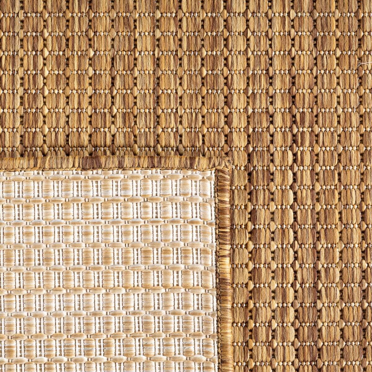 Ayyildiz Flachwebteppich MIRA braun B/L: ca. 120x160 cm