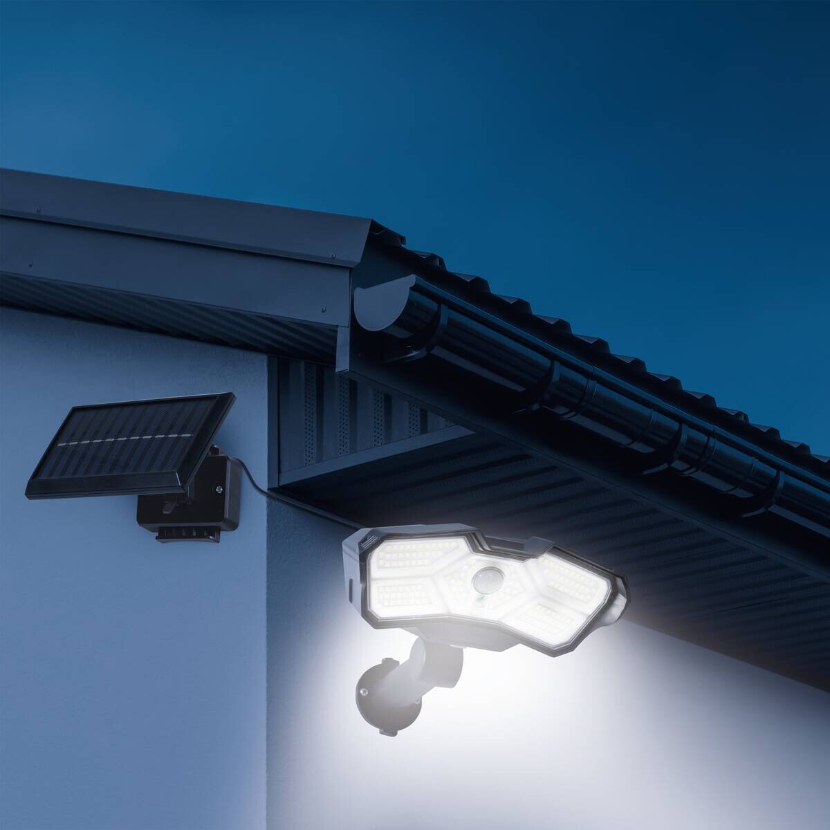 Solarleuchte schwarz