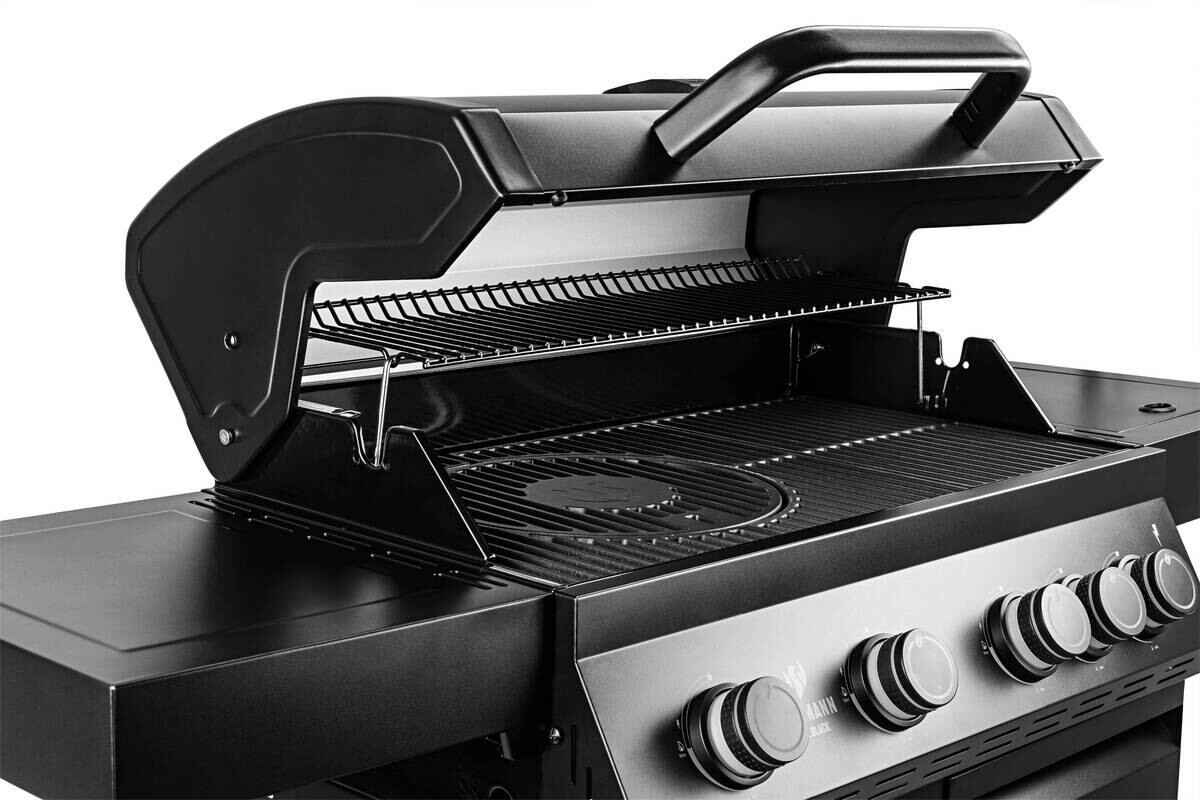 Landmann Gasgrill Cool Black 4.1 Classic Stahl B/H/L: ca. 121x54x145 cm