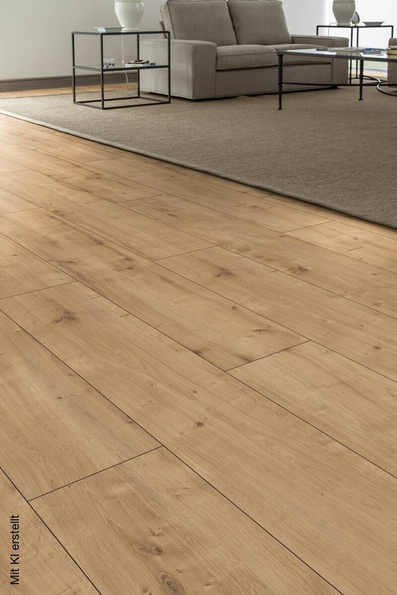 Laminatboden Chalet Eiche ca. 2,382qm im Paket B/L: ca. 24,6x138,3 cm pro Paket