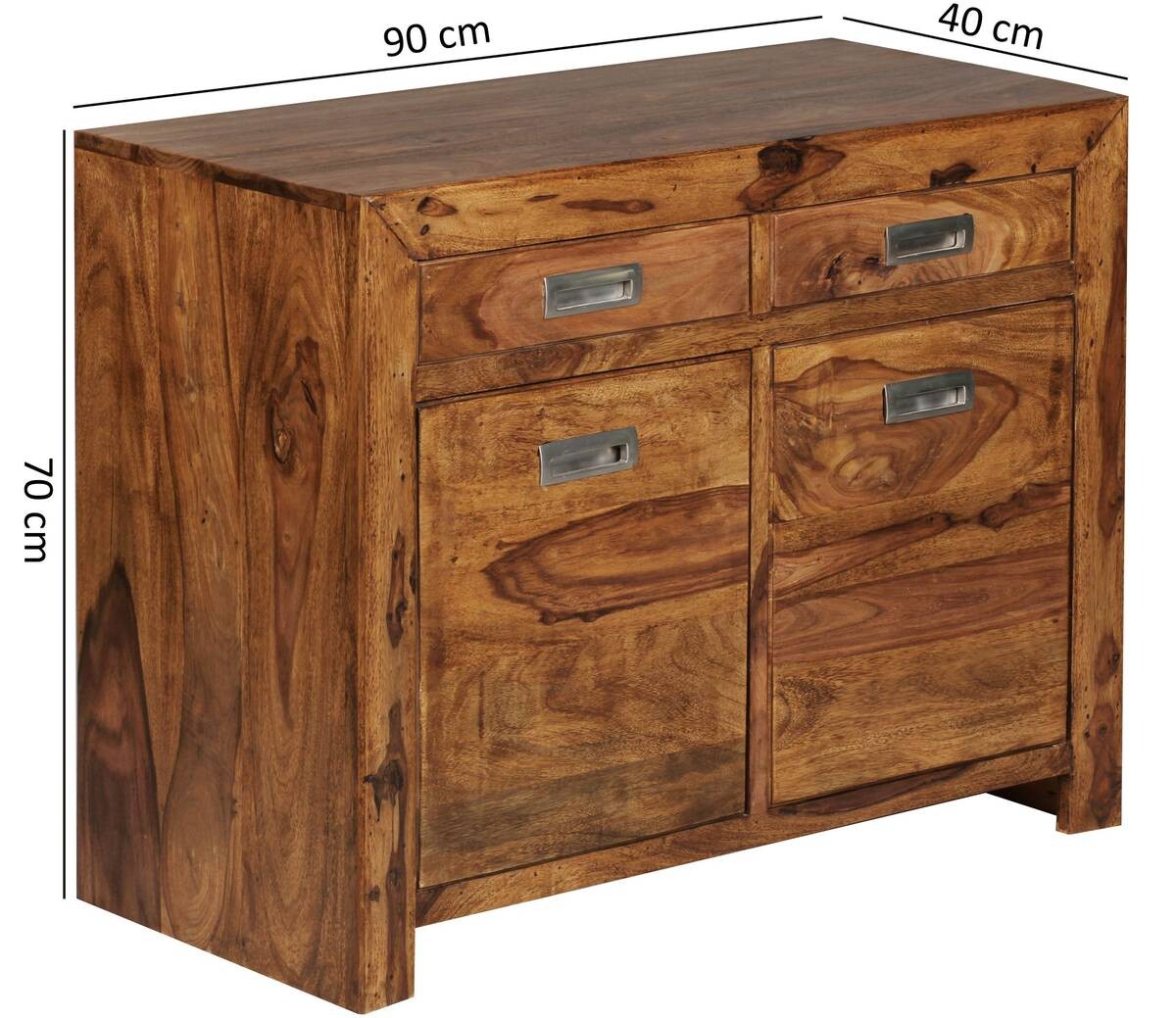 Sideboard natur B/H/T: ca. 90x70x40 cm