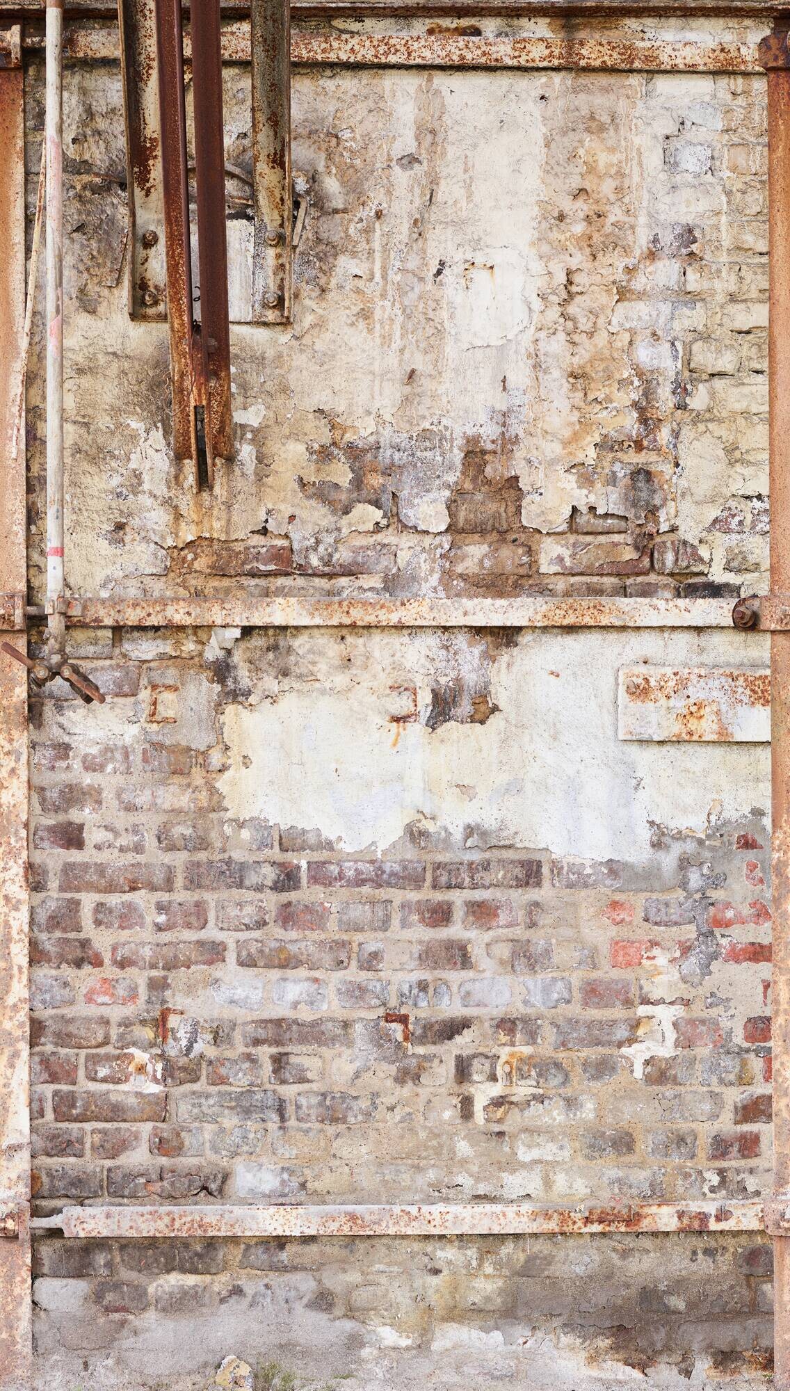 Livingwalls Fototapete Steinoptik beige braun creme B/L: ca. 280x159 cm