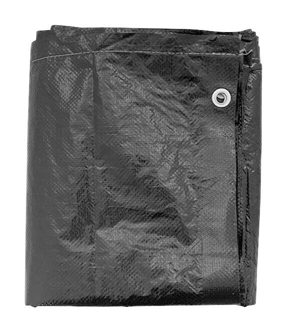 vidaXL Gartenmöbel-Abdeckung schwarz Kunststoff B/H/L: ca. 250x90x250 cm