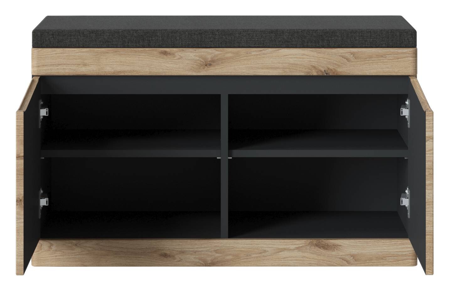 Sitzbank Spring Eiche Eiche Viking Nachbildung B/H/T: ca. 86x49x40 cm