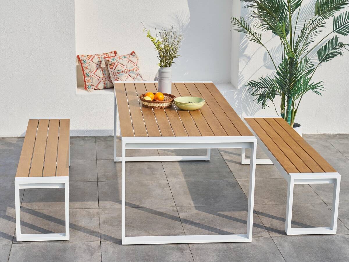 AXI Outdoor Living Gartenset Tony braun Kunststoff B/H/L: ca. 90x75x190 cm