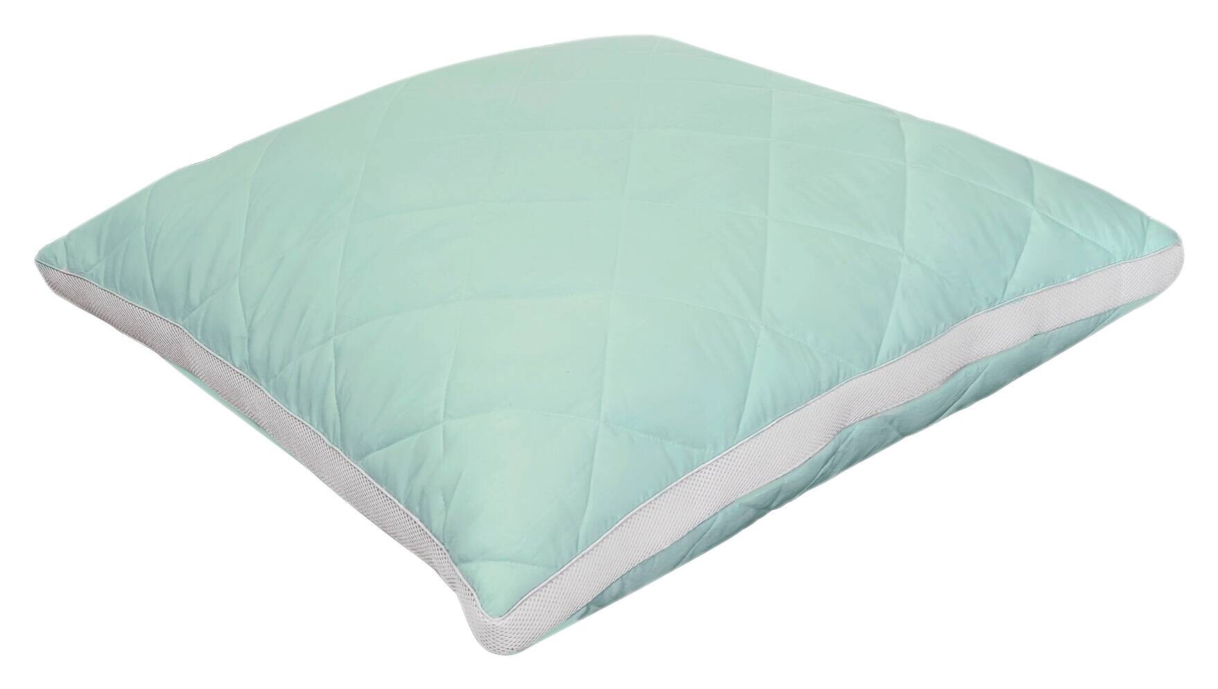 Kopfkissen türkis 100% Polyester B/L: ca. 80x80 cm
