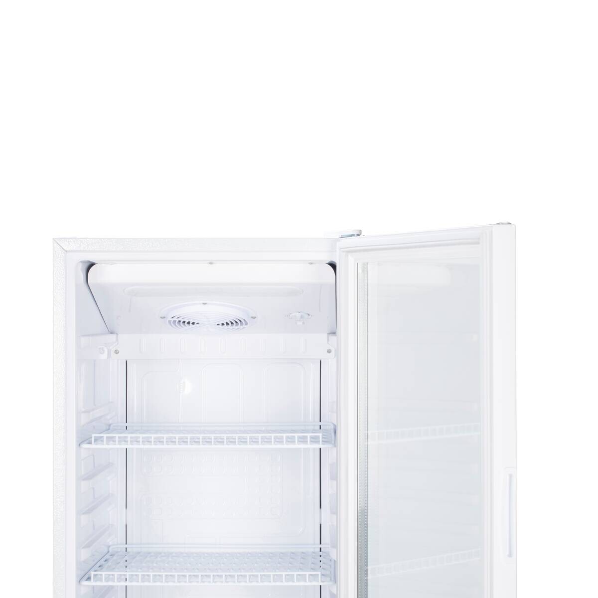 POCOline Glastürkühlschrank GTK144-235 DW weiß B/H/T: ca. 54x144x55 cm