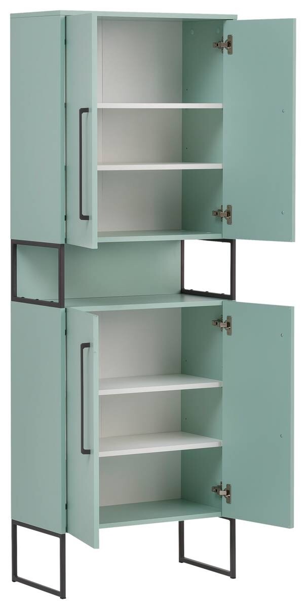 Hochschrank Limone mint B/H/T: ca. 65,2x183,4x33,1 cm