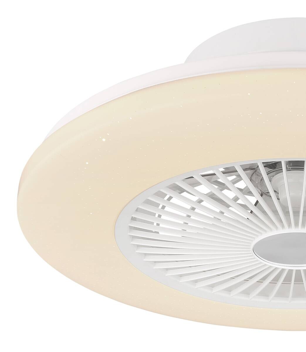 GLOBO LED-Deckenventilator weiß Opal H/D: ca. 16x52,5 cm max. 30 W