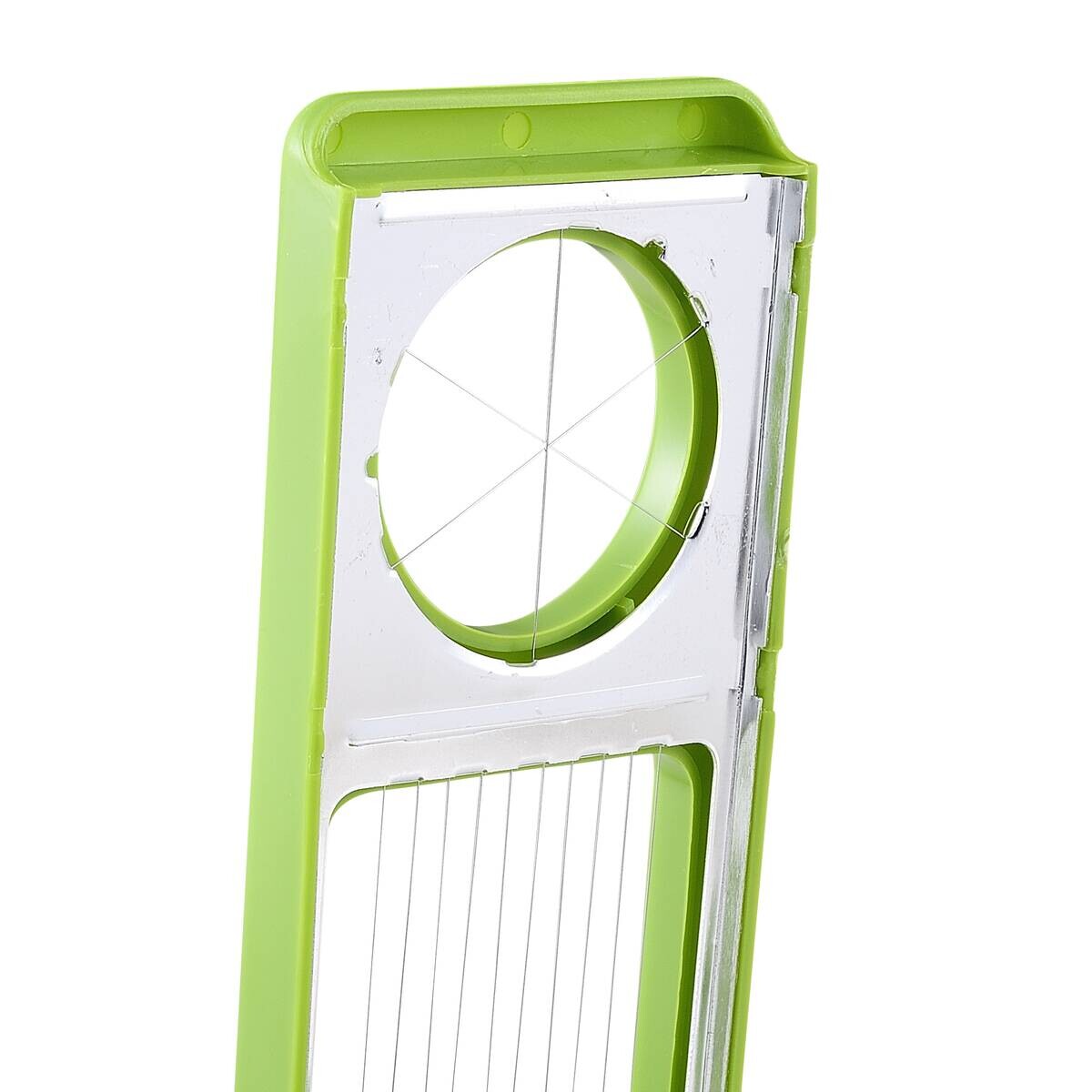 SAN IGNACIO Eierschneider EXPERT grün Edelstahl B/H/L: ca. 8,5x16,5x21,5 cm