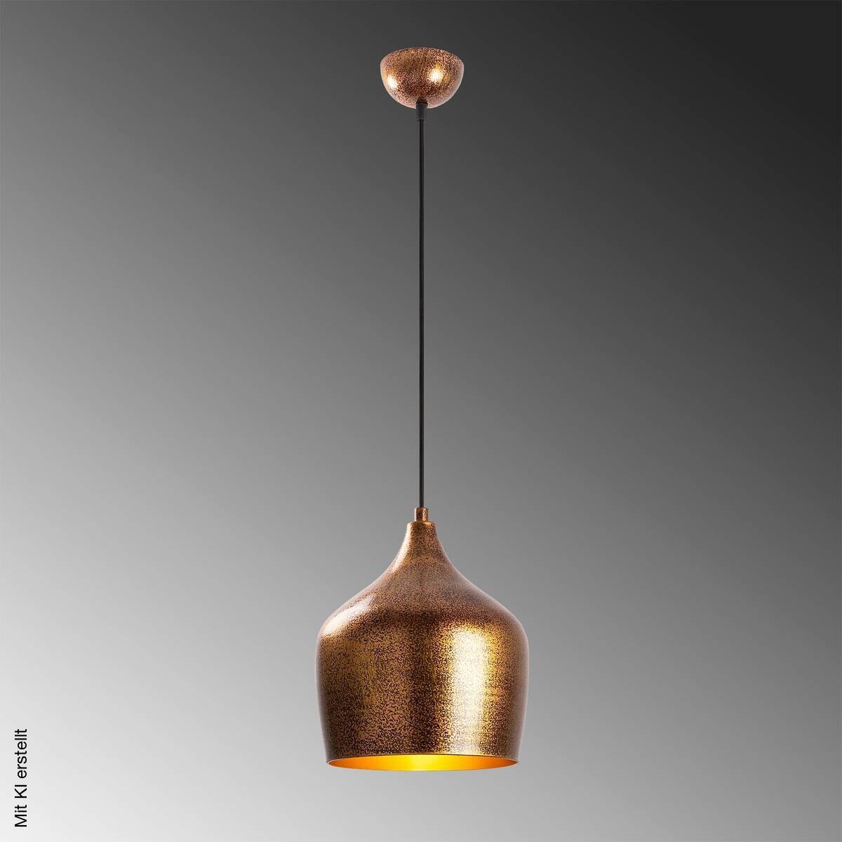 Opviq Pendelleuchte Murek-11555 mehrfarbig Metall B/H/T/L/D: ca. 20x125x20x20x20 cm E27 1 Brennstellen