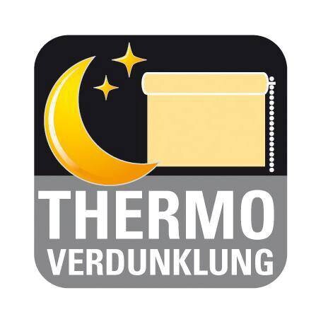 Boviva Thermo Seitenzugrollo Verdunklungsqualität weiß B/L: ca. 62x175 cm