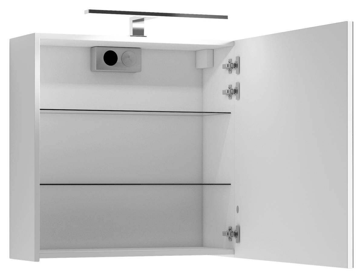 Spiegelschrank SPREE weiß B/H/T: ca. 60x60x15 cm