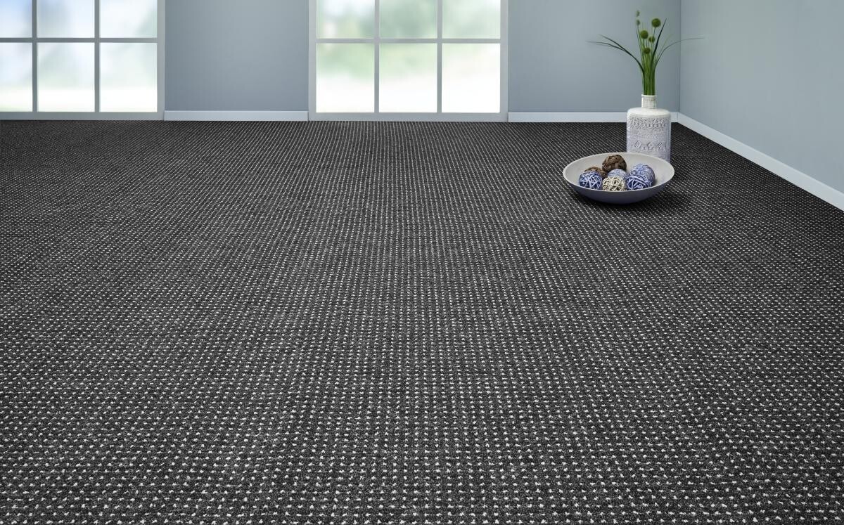 Teppichboden Zembla anthrazit B: ca. 200 cm pro m²