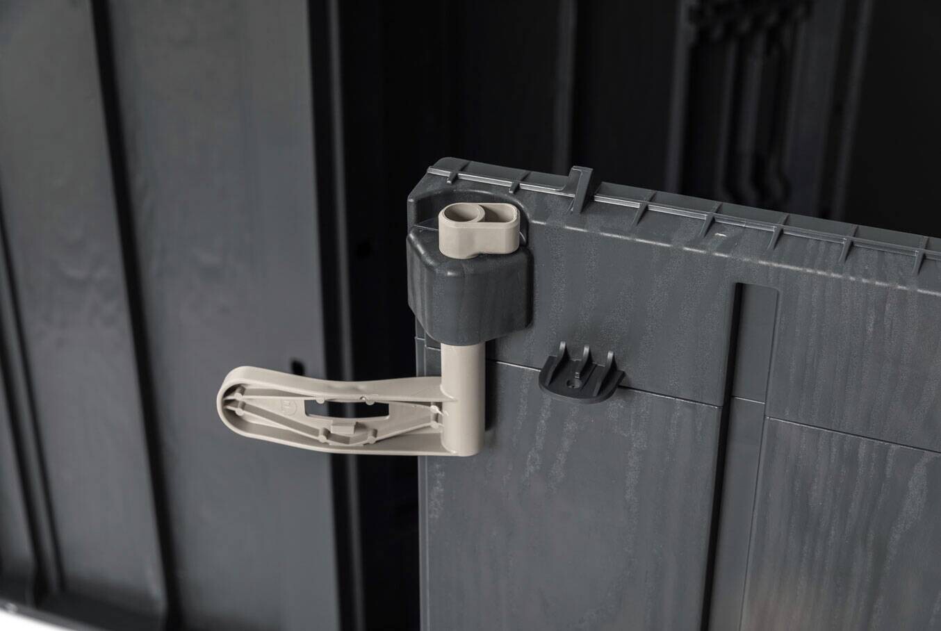 Toomax Mülltonnenbox Stora Way grau B/H/L: ca. 111x74,5x129,5 cm