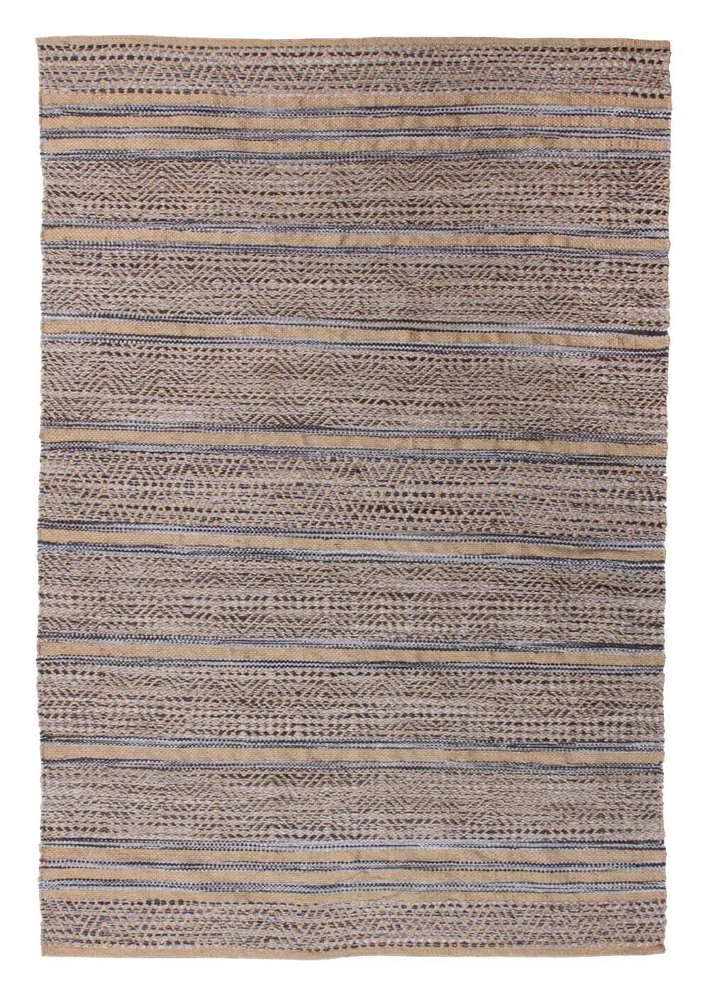 Kayoom Kurzflorteppich Sienna 810 grau B/L: ca. 160x230 cm