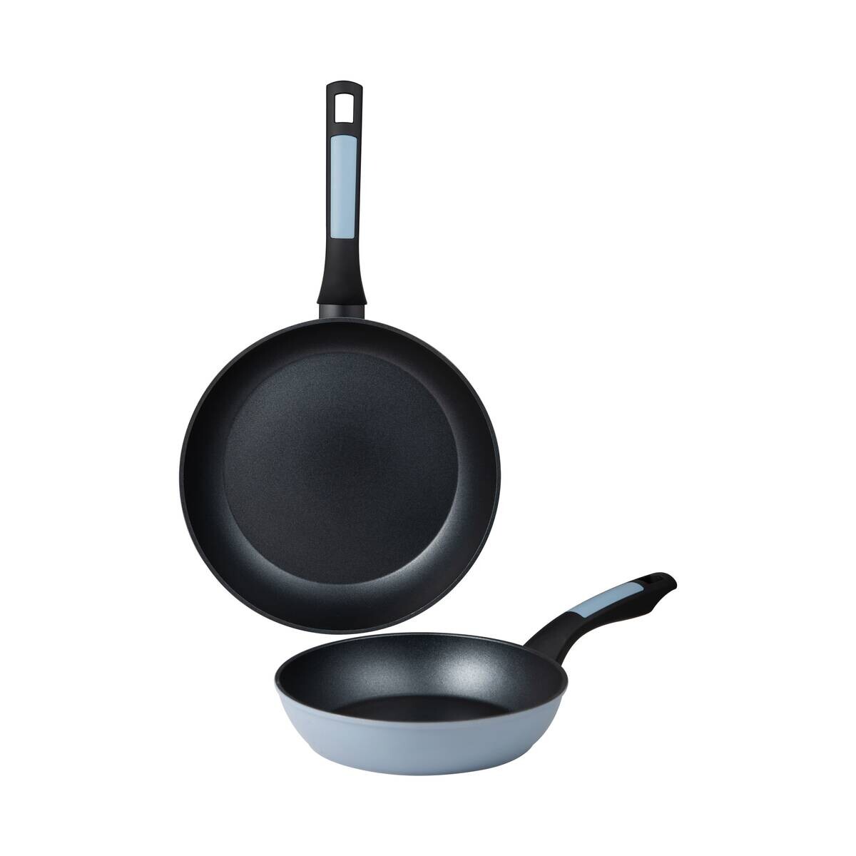 SAN IGNACIO Pfannenset NOIA schwarz Aluminium 2 tlg.